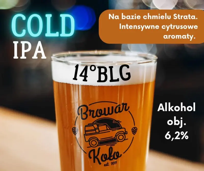Browar Koło Cold IPA