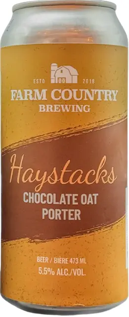 Farm Country Brewing Haystack Chocolate Oat Porter