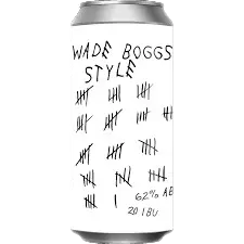Mirror Twin Brewing Company Wade Boggs Style