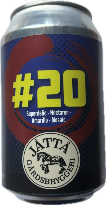 Jåttå Gårdsbryggeri #20 - Superdelic Nectaron Amarillo Mosaic