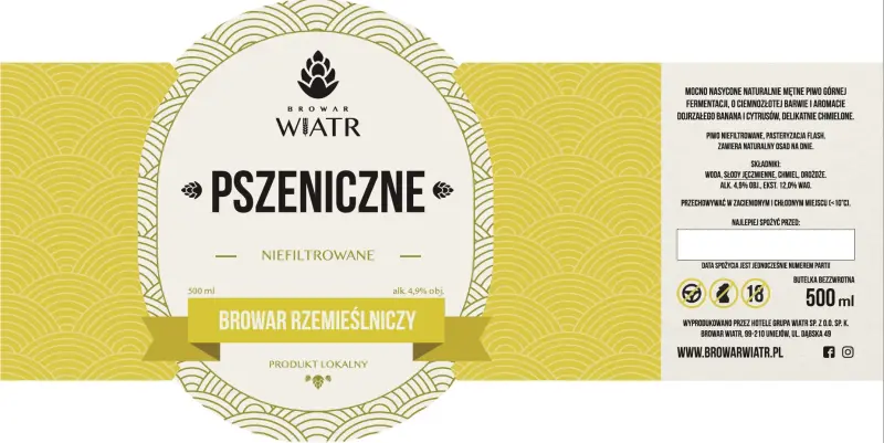 Browar Wiatr Pszeniczne