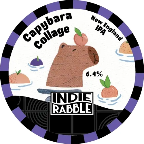 Indie Rabble Brewing Co. Capybara Collage