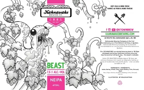 Kahnawake Brewing Co. Beast!