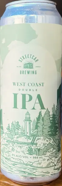 Streetcar Brewing West Coast Double IPA