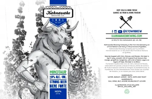 Kahnawake Brewing Co. Minotaur