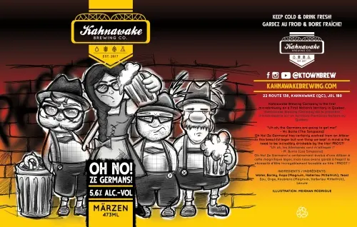 Kahnawake Brewing Co. Oh No! Ze Germans!