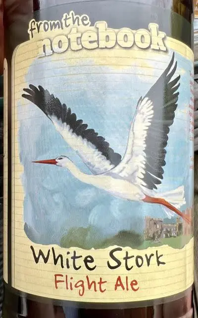 From The Notebook White Stork