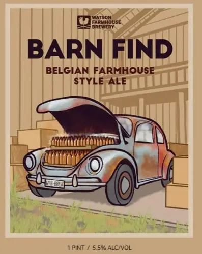 Watson Farmhouse Brewery Barn Find