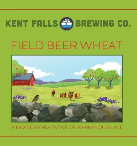 Kent Falls Brewing Field Beer Saison (Batch 5 - Wheat)