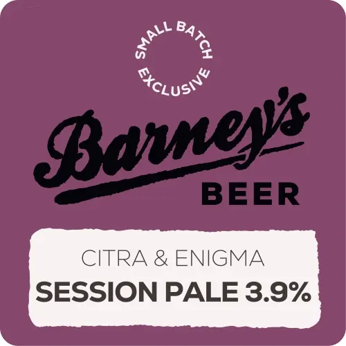 Barney's Beer Citra & Enigma Session Pale