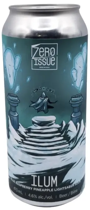 Zero Issue Brewing Ilum Blue Raspberry Pineapple Lightsaber Sour