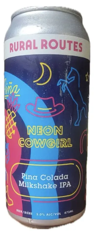 Rural Routes Brewing Co. Neon Cowgirl