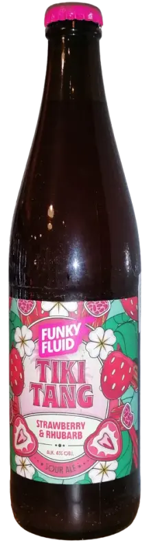 Funky Fluid Tiki Tang: Strawberry & Rhubarb
