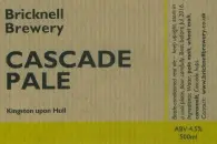 Bricknell Brewery Cascade Pale
