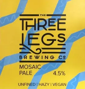 Three Legs Brewing Co Mosaic Pale