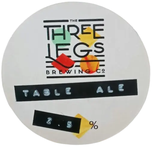 Three Legs Brewing Co Table Pale