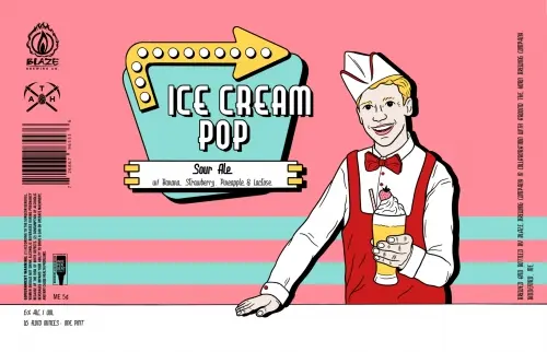 Blaze Brewing Company Ice Cream Pop