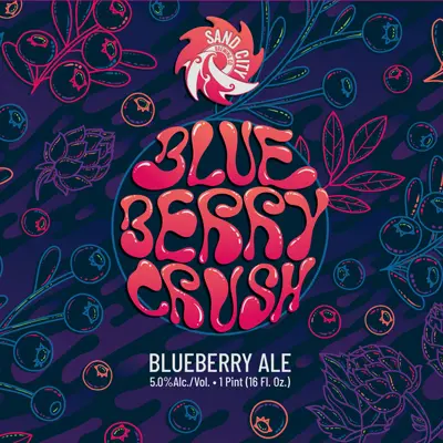 Sand City Brewing Company Blueberry Crush