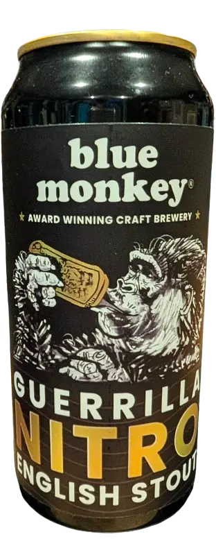 Blue Monkey Brewery Guerrilla Nitro Stout