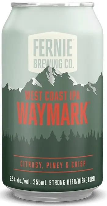Fernie Brewing Company Waymark West Coast IPA