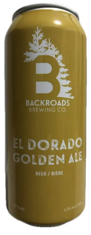 Backroads Brewing El Dorado Golden Ale