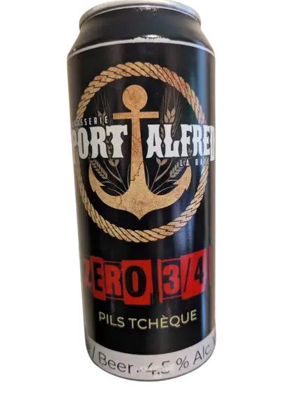 Brasserie Port-Alfred Zéro 3/4