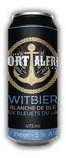 Brasserie Port-Alfred Witbier Aux Bleuets