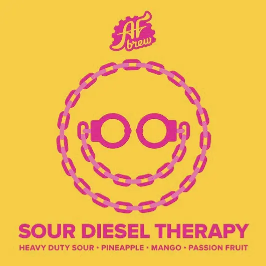 AF Brew Sour Diesel Therapy: Pineapple ∙ Mango ∙ Passion Fruit