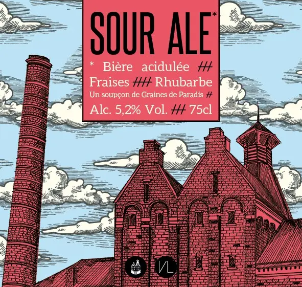 Vivat Sour Ale - Fraises Rhubarbe