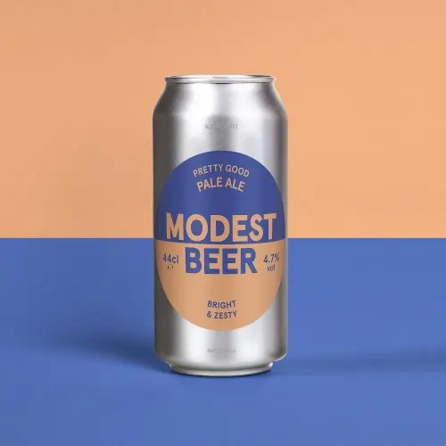 Modest Beer Pretty Good Pale Ale #6 Bright & Zesty