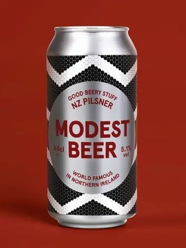 Modest Beer Good Beery Stuff NZ Pilsner