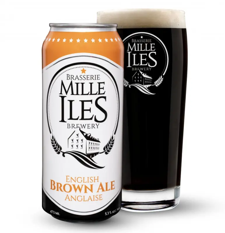 Brasserie Mille Iles English Brown Ale Anglaise