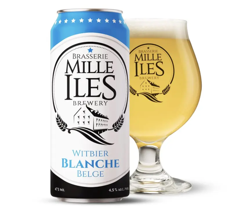 Brasserie Mille Iles Blanche Belge