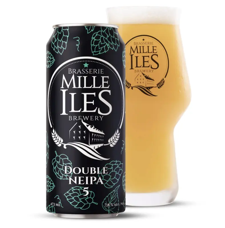 Brasserie Mille Iles Double NEIPA 5