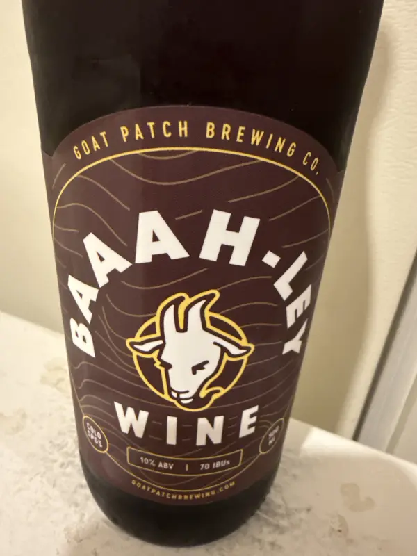 Goat Patch Brewing Company Baaah-ley Wine
