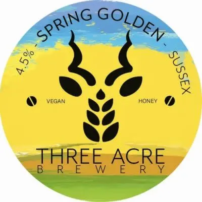 Three Acre Brewery Spring Golden Ale
