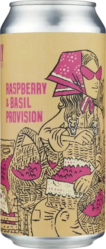 Burning Sky Brewery Raspberry & Basil Provision