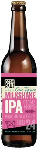 Off the Rail Brewing (BC) Cow Tipper Milkshake IPA