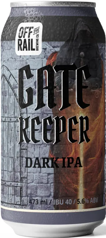 Off the Rail Brewing (BC) Gate Keeper Dark IPA
