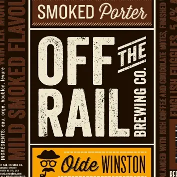 Off the Rail Brewing (BC) Olde Winston Smoked Porter