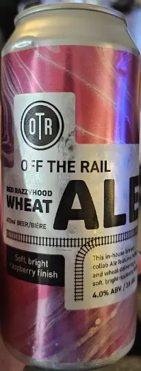 Off the Rail Brewing (BC) Red Razzyhood Wheat Ale