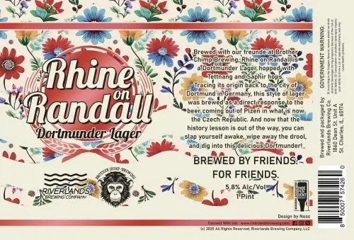 Riverlands Brewing Company Rhine on Randall