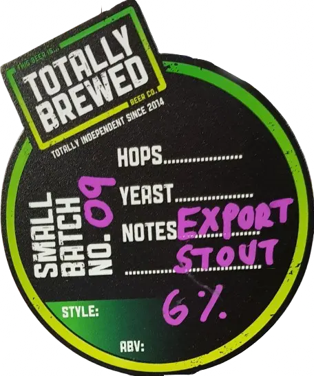 Totally Brewed Small Batch No.09 - Export Stout