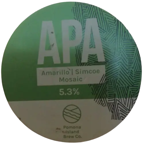 Pomona Island Brew Co. APA - Amarillo Simcoe  Mosaic