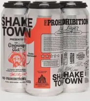 Shaketown Brewing 1895 Pre Prohibition Pilsner