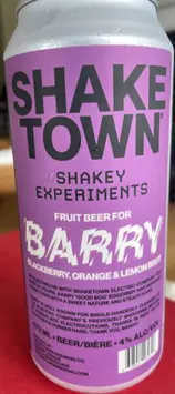 Shaketown Brewing Barry