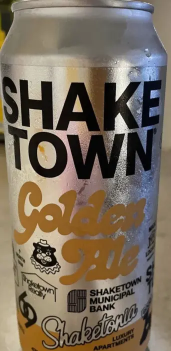 Shaketown Brewing Golden Ale
