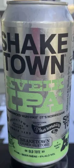 Shaketown Brewing Kveik IPA