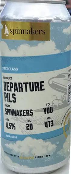 Spinnakers Brewpub Departure Pils