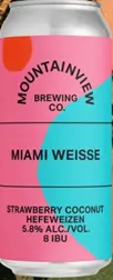 Mountainview Brewing Co. Miami Weisse